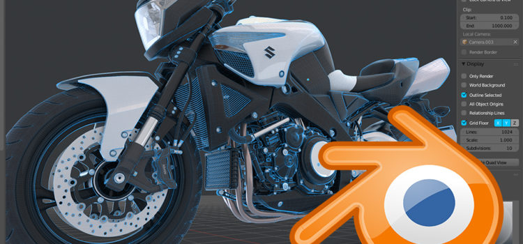 3D visualiseerimine Blenderis