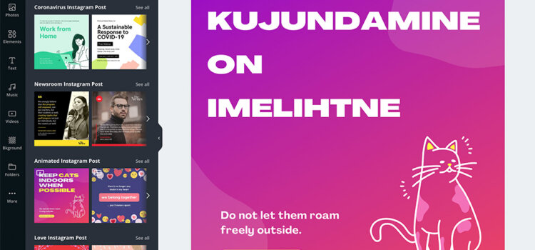 Canva abil kujundamine Canva abil kujundamine